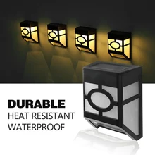 LED Modern Newest Type Durable PVC Solar Light Wall Mount Outdoors Wall Fence Solar Garden Path Landscape Fence Yard Lamp LED Modern Newest Type Durable PVC Solar Light Wall Mount Outdoors Wall Fence Solar Garden Path Landscape Fence Yard Lamp