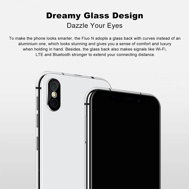 XGODY Fluo N 4G разблокировка смартфона 5,7 \