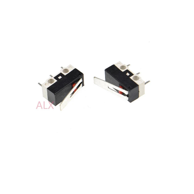 

10PCS MOUSE push button tact switch Micro Limit switches Microswitch MINI Tripod Rectangular Travel switch