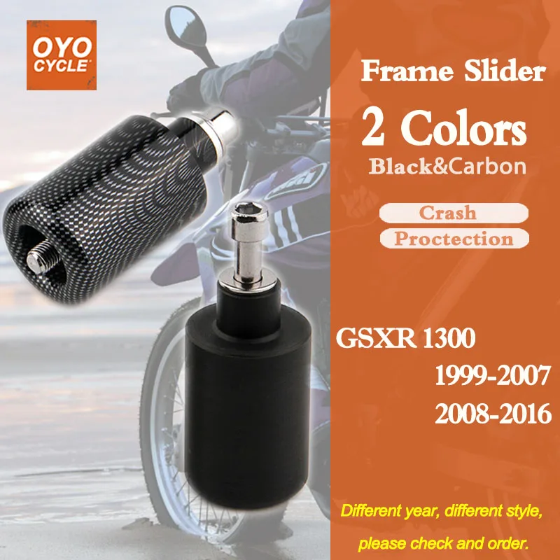 For Suzuki GSXR1300 GSX-R GSXR 1300 GSX 1300R Hayabusa Frame Slider Crash Pad Falling Protection Motorcycle Parts 1999-2016 | Автомобили и