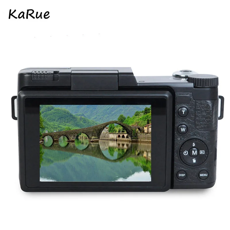 KaR CDR2 24MP цифровая камера Full HD 1080P 3 0 &quotЖКД вращающийся антивибрационный 4X видео DV