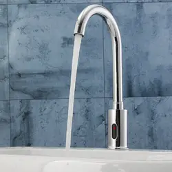 Электронный автоматический датчик управления кухонный водопроводный кран инфракрасный современный Ванная раковина кран бассейна