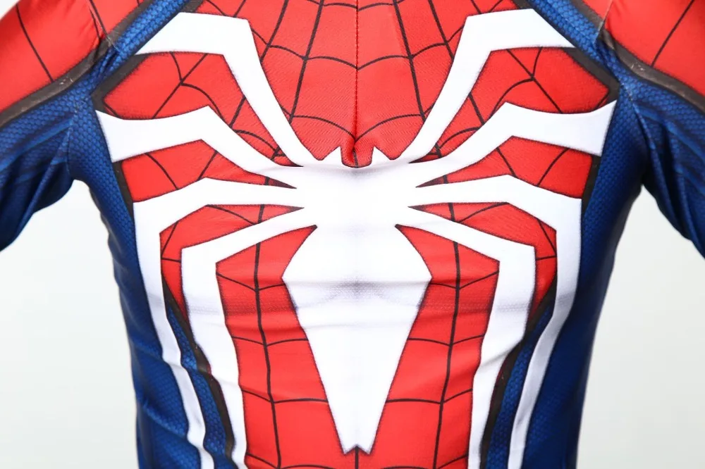 Insomniac Games Spiderman Cosplay Costume Zentai Spider Man Superhero Bodysuit Suit Jumpsuits (18)