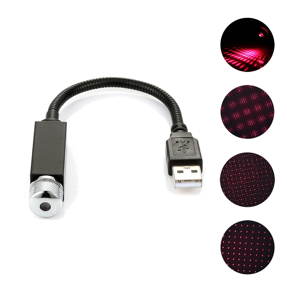 

Universal Mini LED Car Roof Star Night Ambient Lights Projector Light Interior Ambient Atmosphere Galaxy Lamp Decoration Light
