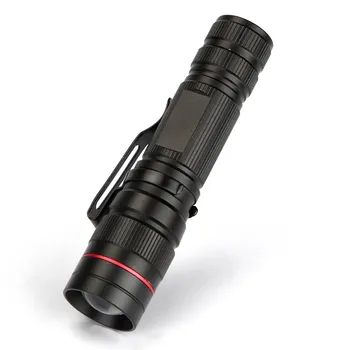 

2019 New High Quality New Q5 AA 14500 3 Modes ZOOMABLE LED Super Bright Flashlight MINI Torch Drop Shipping