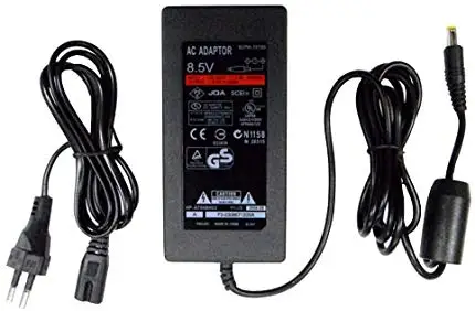 ЕС Тонкий адаптер переменного тока зарядный кабель питание шнура совместимый для sony PS2 70000 консоли