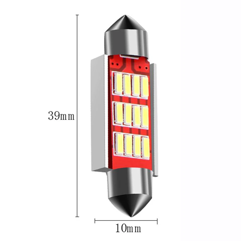 1x супер яркий 4020 SMD C5W C10W светодиодный автомобильный купольный светильник свет Автомобильный фестонный лампа для чтения в помещении лампы 31