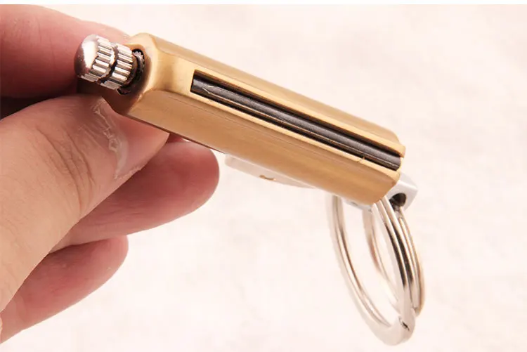 Металлическая цепочка для ключей Водонепроницаемая 10000 раз соответствует керосиновой зажигалке. металлическая зажигалка, зажигалки и аксессуары для курения