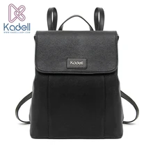Kadell Marca de Lujo de La Vendimia 2017 Mujeres Mochilas para Adolescentes de Alta Calidad de LA PU de Cuero Bolsas de la Escuela de Muy Buen Gusto Femenino Mochila