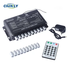 Белый 5 Вт 24Key RF дистанционный Метеор светодиодный светильник двигатель для волоконно-оптический светильник