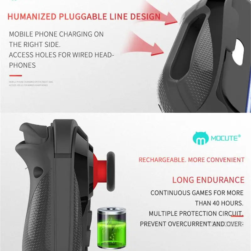 MOCUTE 058 Game Pad Wireless Bluetooth Controller Joystick Remote Control Gamepad For Phone VR PC TV Gamingpad