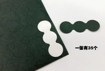 

3 section 18650 battery of highland barley paper battery group special green shell paper insulating paper glue patch 1 35