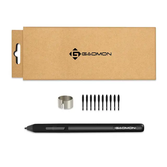 GAOMON ArtPaint AP32 8192 Levels Pressure Passive Stylus for Graphics Tablet S620/S630/S830/M106KPRO/M10KPRO/M1220/1230/PD2200 6