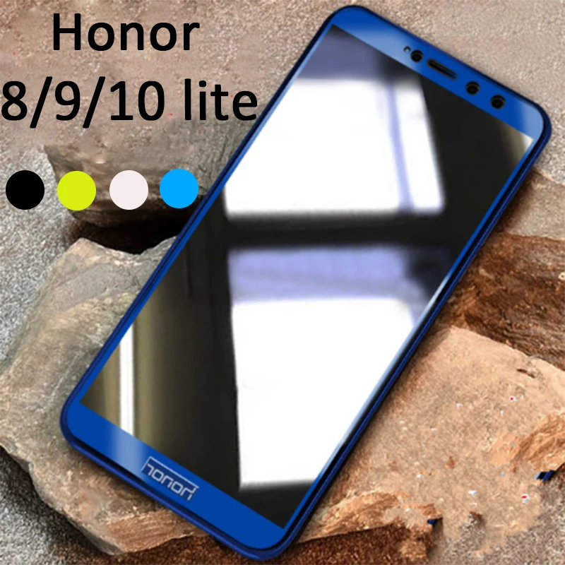 Защитное стекло на Honor 8 9 10 Light для Huawei Honor9 Lite Защита экрана honer huawey honeyor 8lite lite