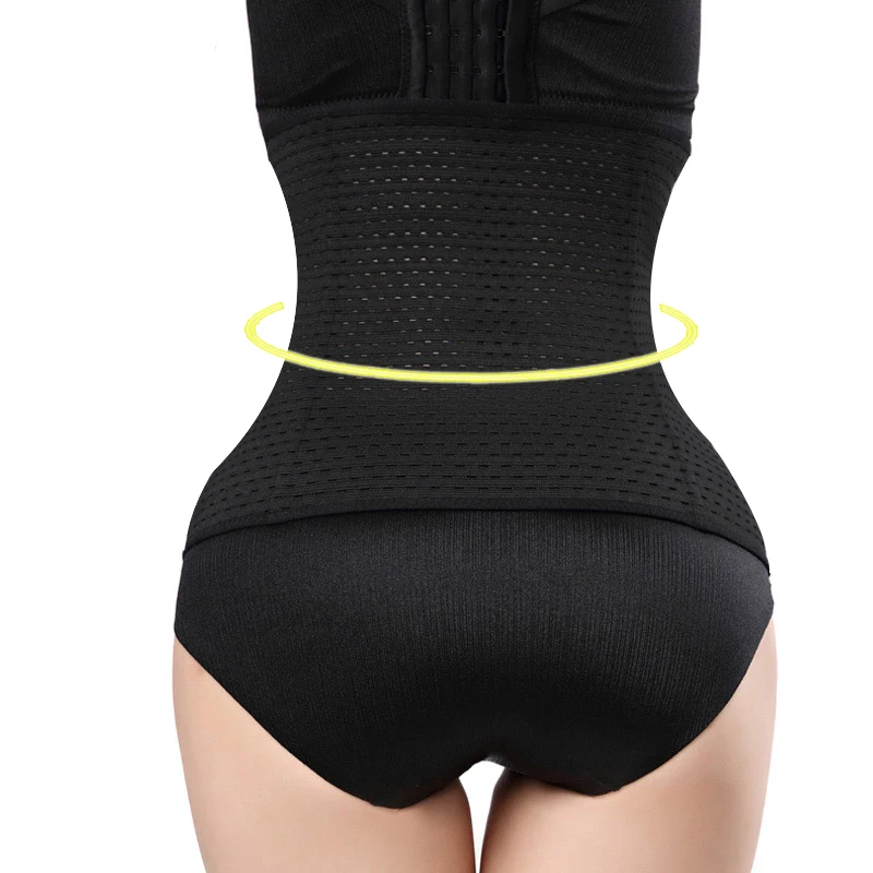 

Plus Size Waist Cincher Weight Loss Hollow Out Breathable Tummy Belt for Women Control Corset Slimming