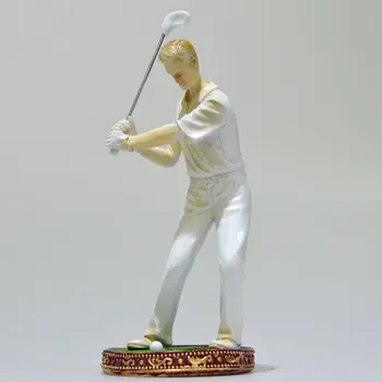 

Men's Character Sports Golf Character Golf Office Decoration Craft Euro-style Studio Wine Cabinet home living room porch wooden