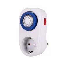 24 часа в сутки плагин механические Заземленный программируемый таймер Выключатель Smart комплекса предпусковых операций розетка с выключателем комнатный видеопроигрыватель с автоматическим Мощность Выкл по доступной цене