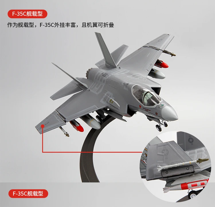 Terebo 1/72 масштабная военная модель игрушки Lockheed Martin F-35 Lightning II Stealth Multirole Fighter литой металлический самолет модель игрушки