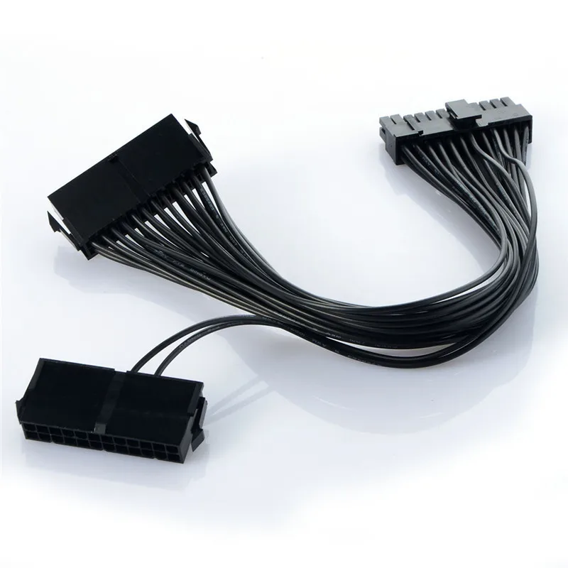 Laptop Power Cable Connectors 24PIN 20+4 Dual PSU Multiple Power Supply