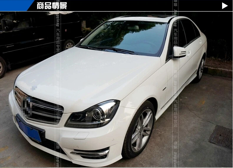 OUMIAO светодиодный налобный фонарь для Benz W204 фары 2011-2013 C180 C200 C260 светодиодный светодиодные дневные ходовые огни на передних фарах H7 Биксеноновая разрядная лампа высокой интенсивности для объектива ближнего и дальнего света