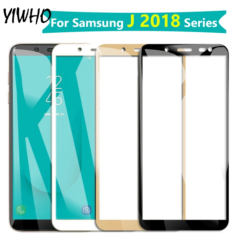 Защитное стекло закаленное для Samsung galaxy J4 J6 J8 2018 plus | Мобильные телефоны и