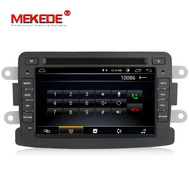Best free shipping Quad Core Pure Android car dvd GPS Navigation Radio For Renault Dacia  Duster Logan Sandero Lada Xray wifi BT+MAP 2