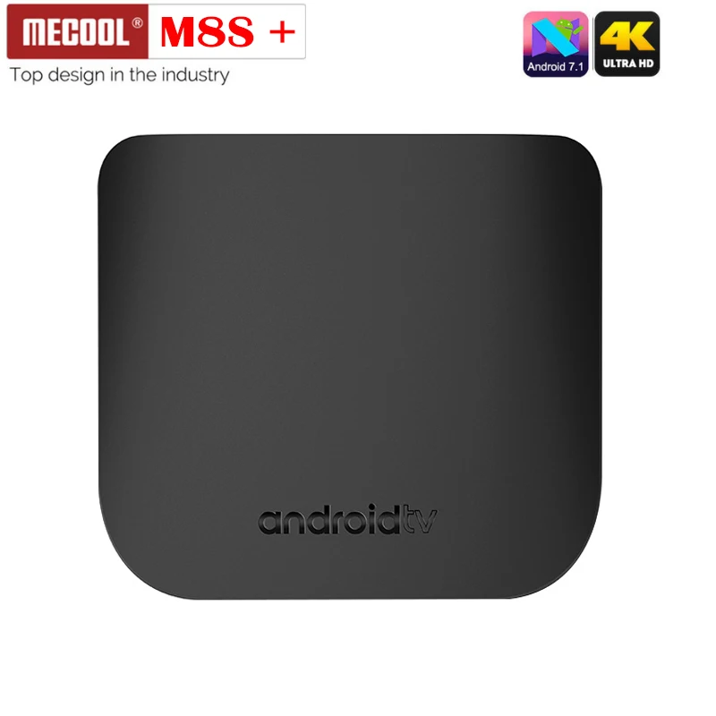 

M8S Plus W Android 7.1 Amlogic Quad core 1GB 8GB TV BOX ULTRA THIN Smart Media Player With 2.4G WiFi 4K USB 2.0 Mini PC
