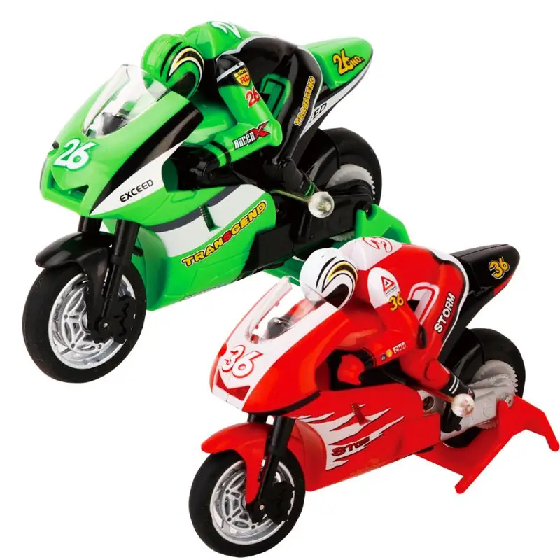 

2.4G 3CH 1/20 Scale Mini RC Motorcycle Remote Control Electronic Toy Christmas Children Kids Gift