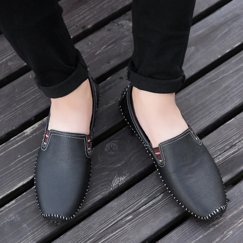 

Summer Casual Men Shoes Fashion Men Trend Peas Tide Shoes Wild British Style Light Sneaker Comfortable Zapatillas Hombre HC-015