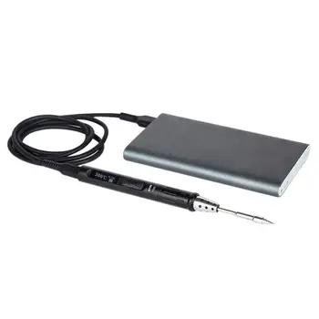 

New Mini TS80 Portable Electric Soldering Iron Adjustable Temperature Digital Solder Station OLED Display USB Type C Power Jack