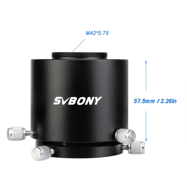 Tubo de Construção 49mm a 58mm para Sv46 Spotting Escopo Câmera Adaptador Extensionable Dois se Encaixa Telescópio Ocular Diâmetro Exterior 3 High Quality Esporte e Lazer