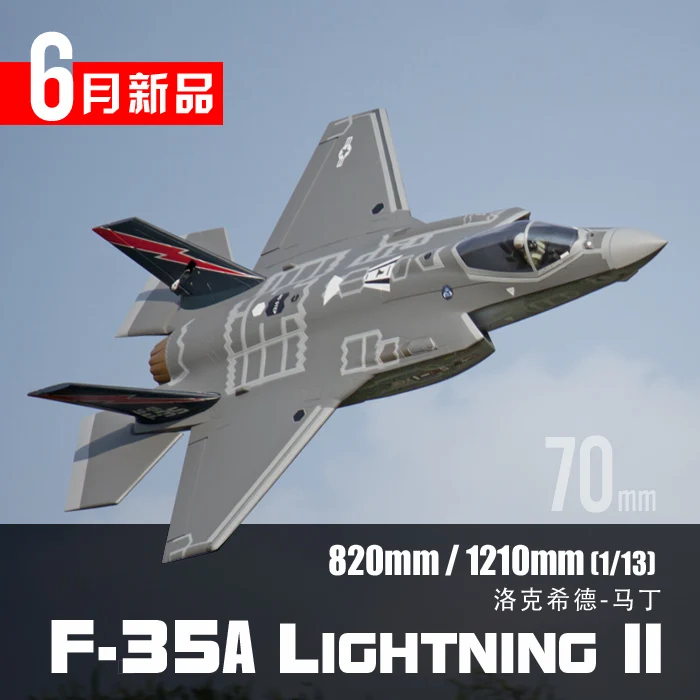 

Freewing F35 lightning 70mm V3 RC plane model New version