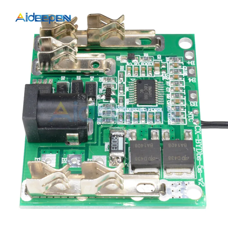 5S 18/21V 20A литий-ионный Батарея пакет Батарея защита зарядных устройств плата защиты печатной платы BMS модуль для Мощность инструменты