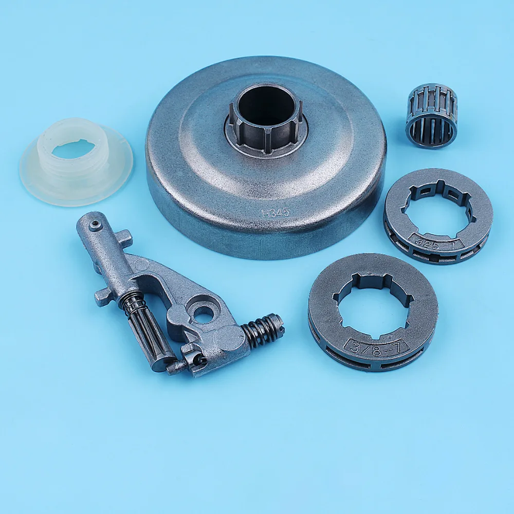 3/8" Clutch Drum Oil Pump Needle Bearing Kit For Jonsered CS2156 CS2159