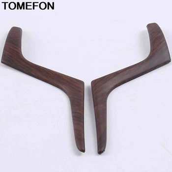 

TOMEFON For Toyota Land Cruiser Prado FJ150 2014 2015 2016 2017 2018 Wood Paint Steering Wheel Cover Trim Interior Accessories