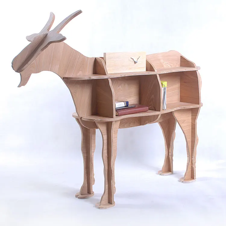 All solid wood side a few other goat animal shaped coffee table console table Shelf Home