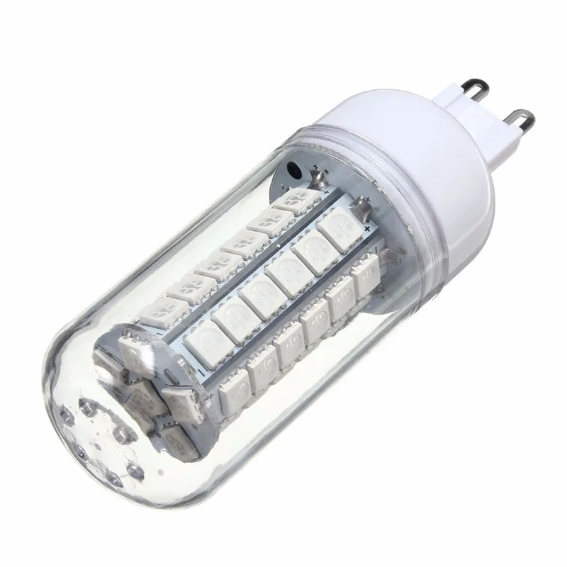 48 Светодиодный s 5050SMD светодиодный светильник лампы E27 E14 G9 B22 AC110 3,5 W энергоэкономичная лампа колба Декор Светильник ing 300 люмен красного, зеленого и синего цвета