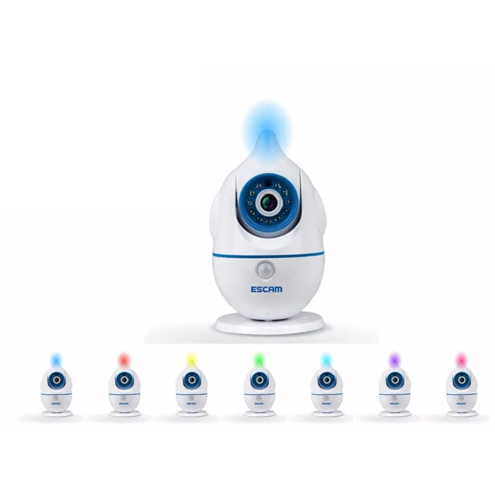 

ESCAM Newest Baby Monitor WiFi 2 Way Audio Wireless Security Camera IP Network Camera Wifi Baby Video Movement Monitor Camera