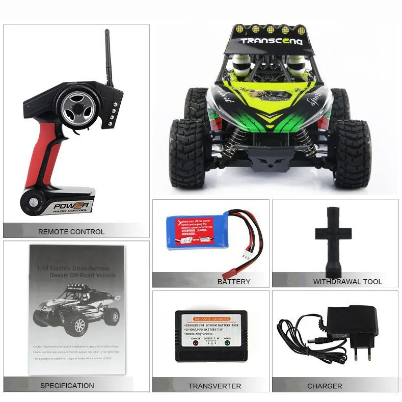 50 км/ч высокая скорость конкурентные гоночные 4WD Монстры восхождение RC