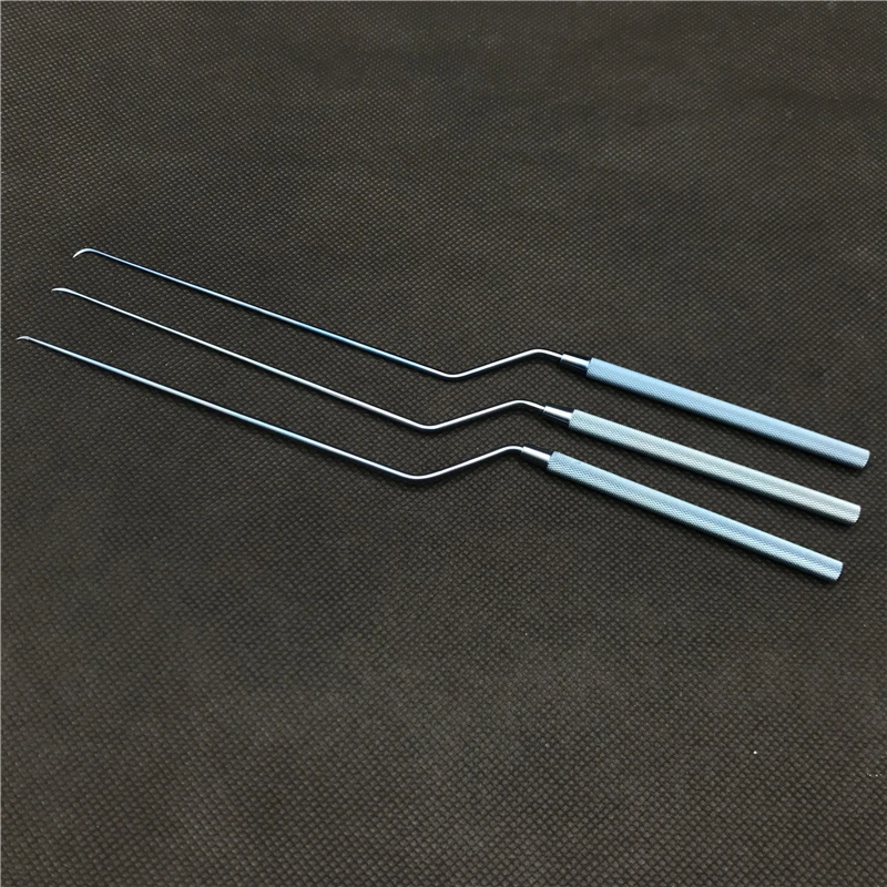 

Titanium Bayonet Style Micro Vessel Knife sharp tips Neurosurgical instruments