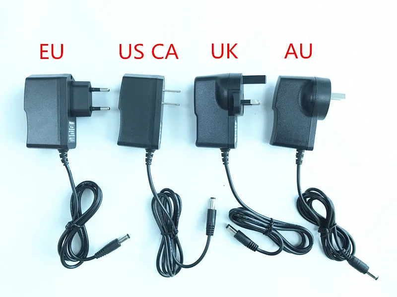 Адаптер переменного тока 100-240 v DC 5 V 2A Питание универсальный адаптер конвертер DC5.5* 2,5 мм US/EU/AU/вилки UK