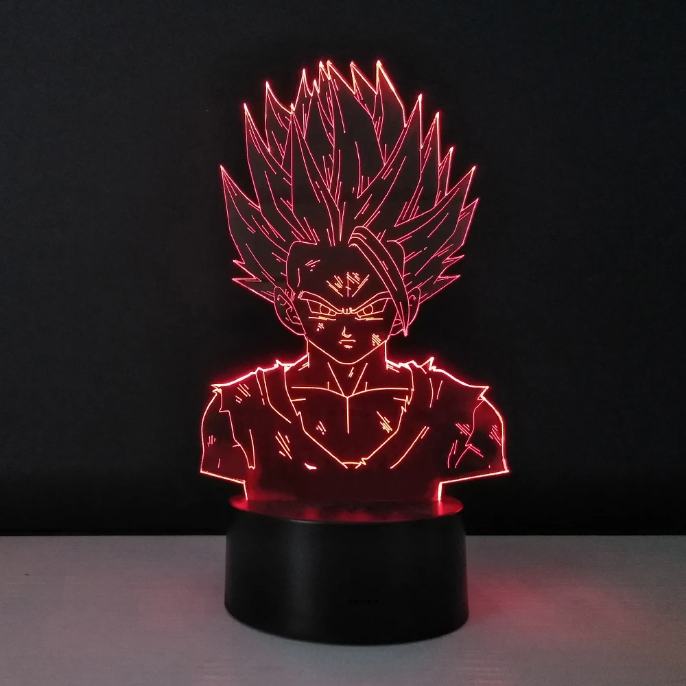 

Home Decor USB LED Luminarias 3D Dragon Ball Table Lamp Atmosphere Night Light Cartoon Anime Visual Bedside Sleep Light Fixtures