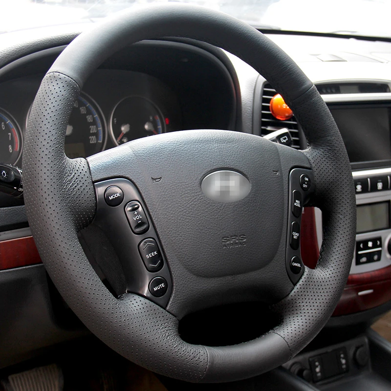 Buy Black Artificial Leather DIY Hand stitched