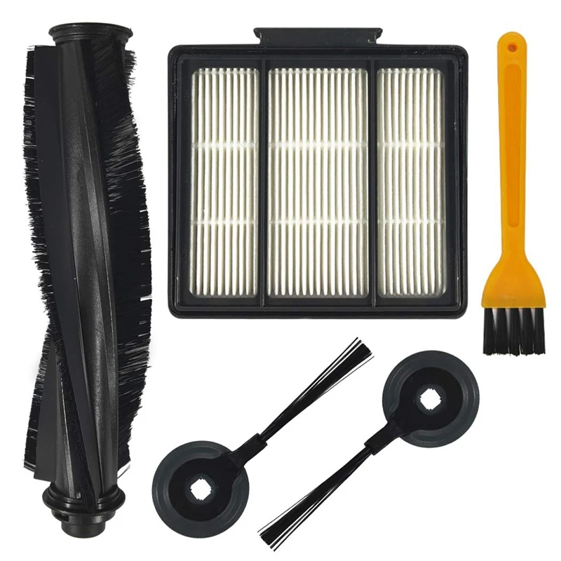 

Replacement Main Brush Roller & Hepa Filter & Side Brushes Accessories Parts For Shark Ion Robot S87 R85 Rv850 Rv850Brn,Rv850W