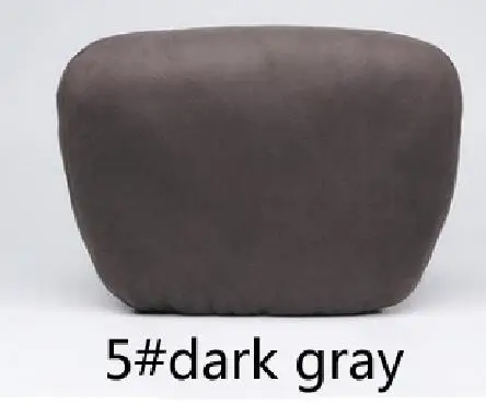 5 dark gray Rete Автомобильная подушка Автокресла Подушка под голову поддержка шеи универсальные подходят внедорожники, Кроссоверы переднее/заднее сиденье пены памяти - Цвет: 5 dark gray