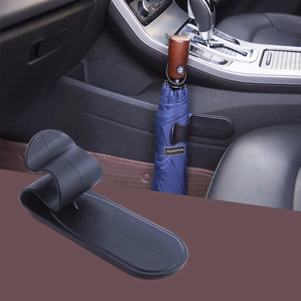 

1pcs Car styling Car Umbrella Hook Multifunctional Holder Hanger Car Seat Clip Fastener Rack or Kitchen Shelf Convenience