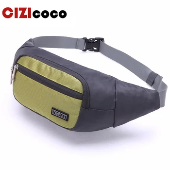 

Men Waist Pack Bag Casual Women Travel Phone Belt Bag Pouch New Canvas Shoulder Fanny Pack Bag Money Hip Pack Bag