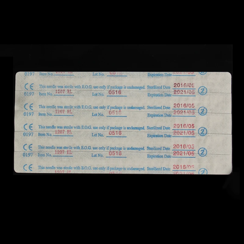 Agulhas de Tatuagem + 50 pcs azul descartável Modelo Número : 11rm+11ft