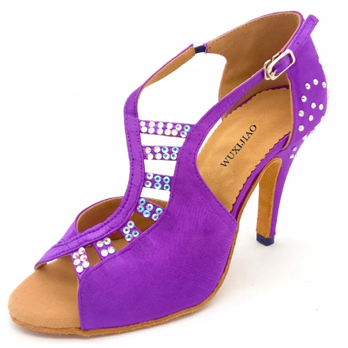 purple salsa shoes