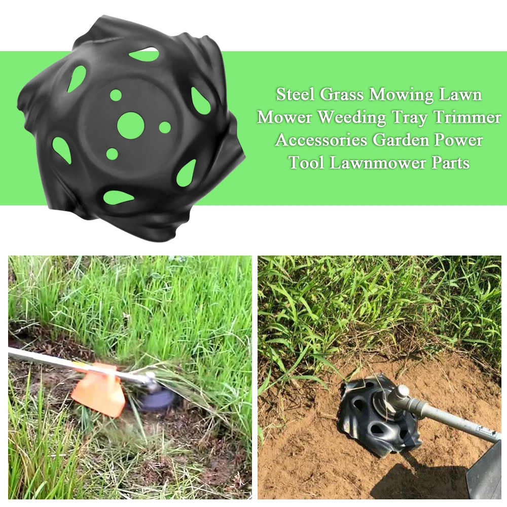 Lawn Mower Tray Grass Trimmer Head Brushcutter Garden Grass Cutter Tools Spare Parts for Trimmer Garden Tools Power Lawn Mower